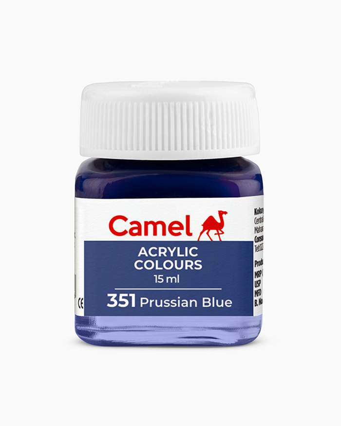 Prussian Blue Camel Acrylic Colours